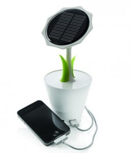 cargador solar girasol usb